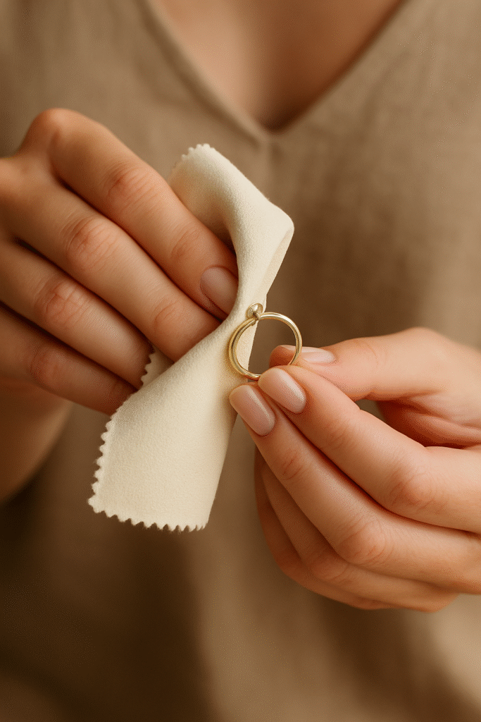 limpieza de metales preciosos